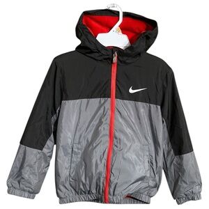 NEW $60 Nike Kids' Split Futura Raglan Windrunner Jacket - Size 7